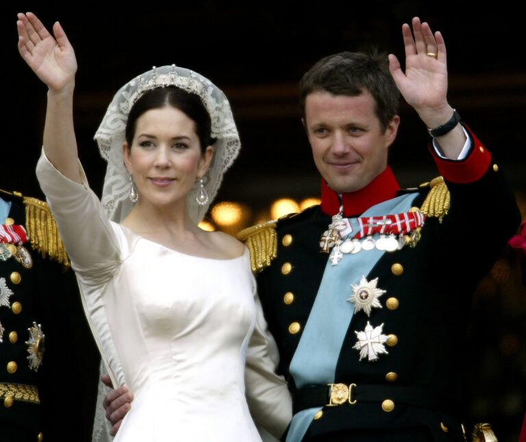 King Frederic of Denmark wedding
